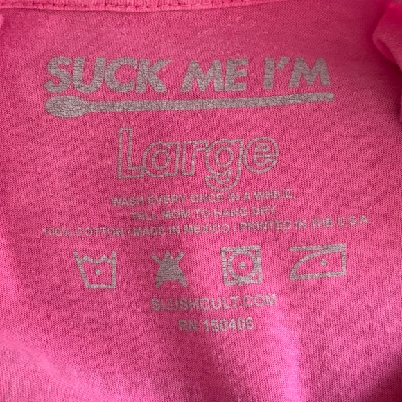 Urban Outfitters Slushcult Slant Logo Tee Size  L - Picture 10 of 10